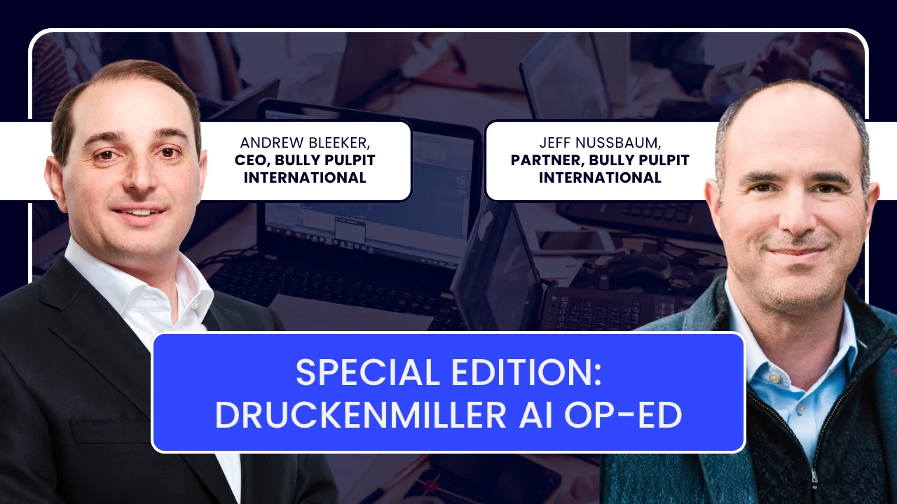Actionable Impact Special Edition: Druckenmiller AI op-ed
